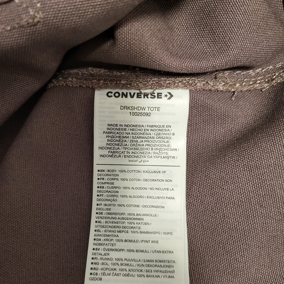 RICK OWENS DRKSHDW x CONVERSE Limited Edition Tote Bag - UNISEX - Picture 7 of 8